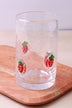 Berry and Bow Bubble Glasses Handmade Drinkware — close-up view, G Decor
