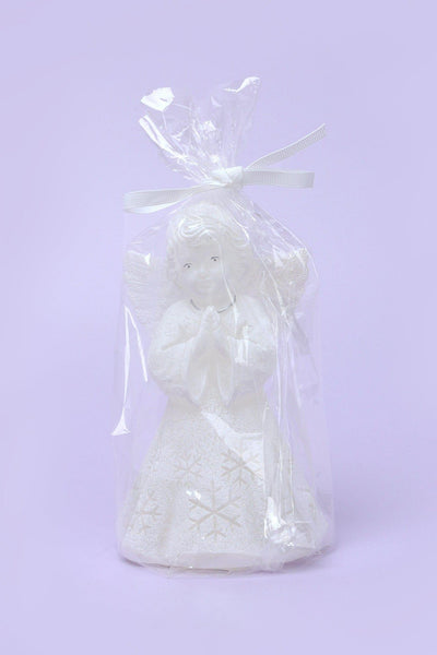 G Decor Candles & Candle Holders White Praying Christmas Angel Candle