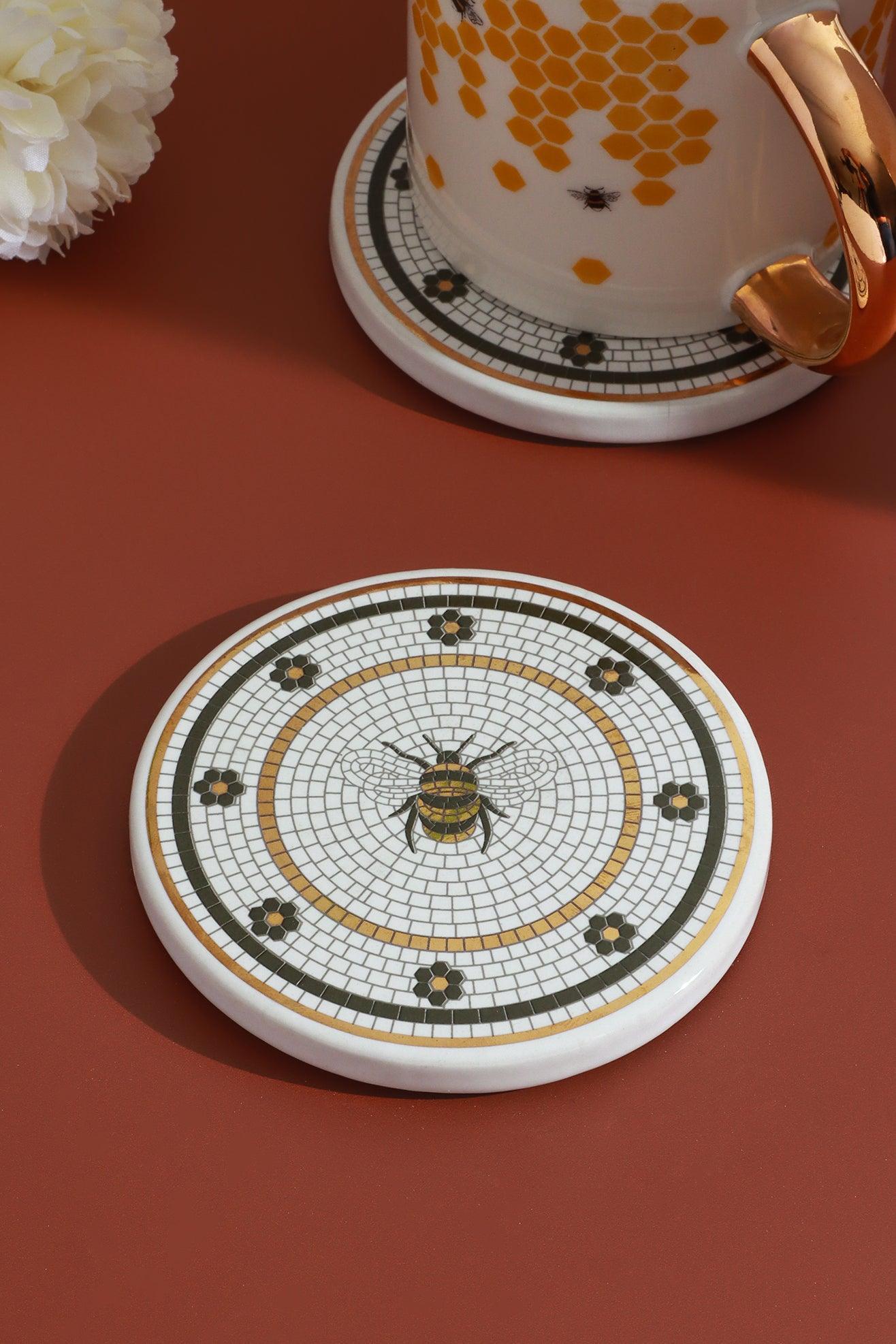 Bumblebee Tile Coaster - G Decor