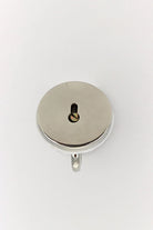Cambridge Studio Patterned Ceramic Wall Hook with Chrome — view 6, G Decor