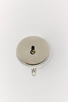 Cambridge Handcrafted Studio Wall Hook Patterned Ceramic & Chrome Finish - G Decor