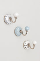 Cambridge Studio patterned ceramic wall hook multipack