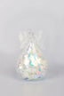 Celestia Glass Light-Up Angel Ornament in Snowflake Frost or Frosted Pearl — view 5, G Decor