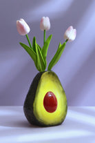 Ceramic Avocado-Shaped Vase - G Decor