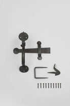 Coinbase Hand Forged Suffolk Thumb Latch in Black Finish - G Decor