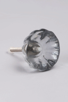 Crystal Glass Flower Torus Pull Knob - G Decor
