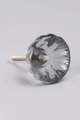 Crystal Glass Flower Torus Pull Knob - G Decor