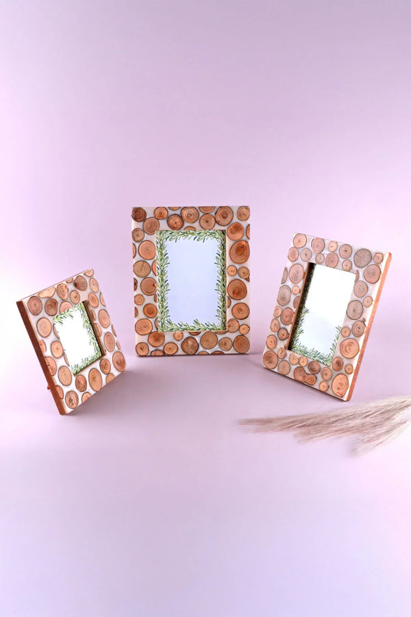 Dalarna Tree Line Photo Frame Swedish Forest-Inspired