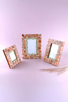 Dalarna Tree Line Handcrafted Photo Frame Natural Swedish Forest-Inspired Picture Display - G Decor