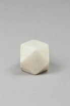 Estella White Marble Cabinet Pull Knob — close-up view, G Decor