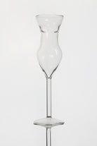 G Decor Drinkware Clear Feminine Silhouette Inspired Champagne Glass