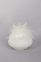 Frost Angel Glass and Feather Christmas Tree Bauble — alternate view, G Decor
