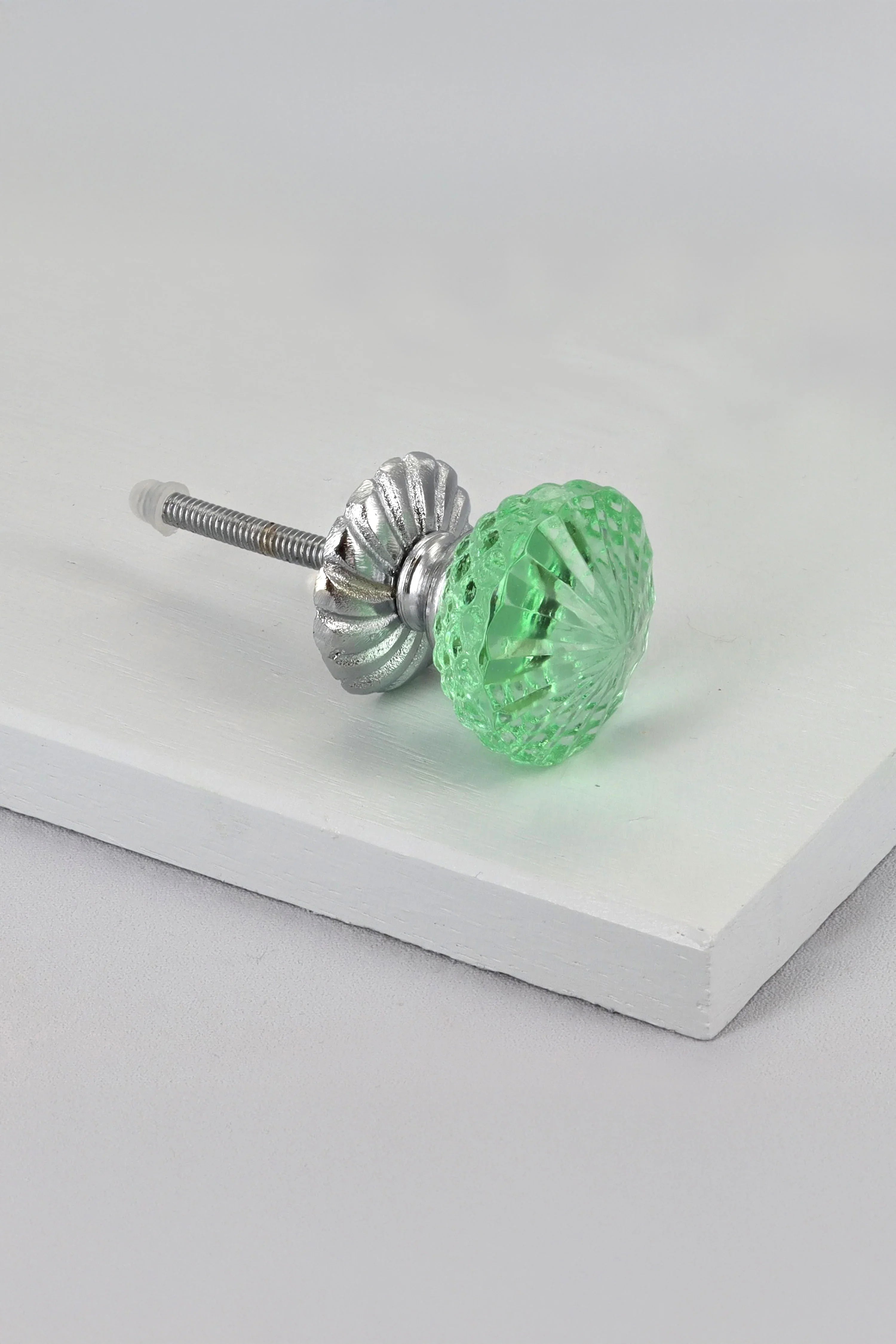 Glacier Jam Crystal Glass Pull Knobs - G Decor