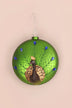 glass-majestic-peacock-hand-blown-and-hand-painted-christmas-tree-bauble-green-hanging-ornament-g-decor-46616 - G Decor