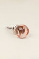Glass Transparent Gemstone Dice Cube Cabinet Knob - G Decor