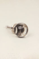 Transparent Glass Gemstone Cube Cabinet Knob — alternate view, G Decor