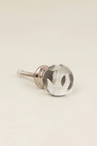 Transparent Glass Gemstone Cube Cabinet Knob — view 7, G Decor