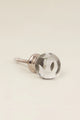 Glass Transparent Gemstone Dice Cube Cabinet Knob - G Decor