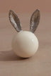 Brass and Porcelain Bunny Ear Cabinet Knob — lifestyle view, G Decor