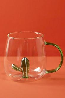 Surprise Glass Mug with Hidden 3D Figurine