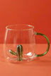 Handcrafted Surprise Glass Mug With Hidden 3D Magic Inside - G Decor