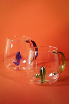 Handcrafted Surprise Glass Mug With Hidden 3D Magic Inside - G Decor