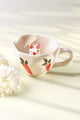 Handmade & Hand-Painted Bunny Garden Mug Ceramic Tea & Coffee Cup with 3D Rabbit Inside - G Decor