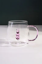 Cute Animal Figurine Glass Mug Collection — view 5, G Decor