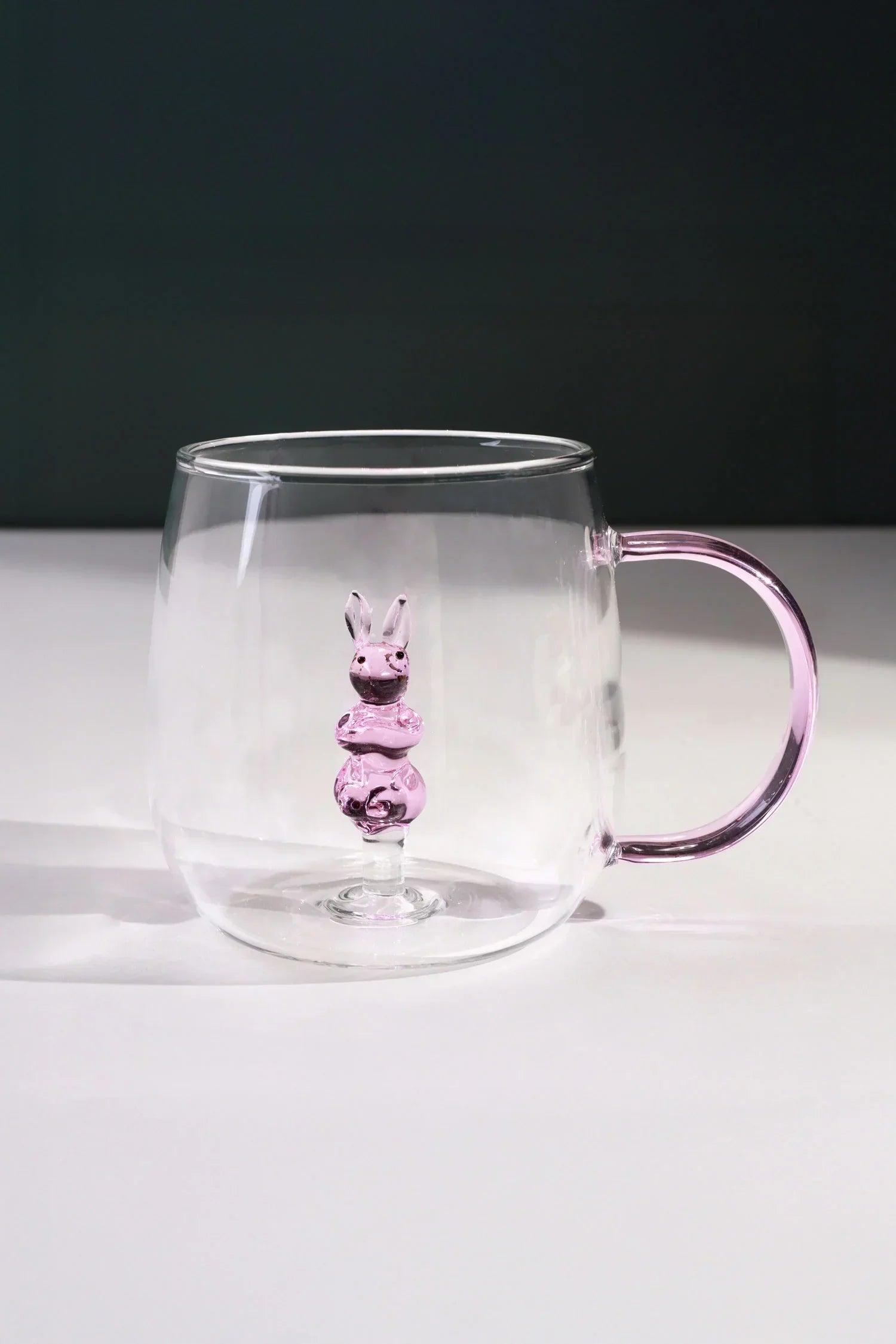 Cute Animal Figurine Glass Mug Collection — view 5, G Decor