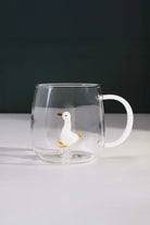 Cute Animal Figurine Glass Mug Collection — lifestyle view, G Decor