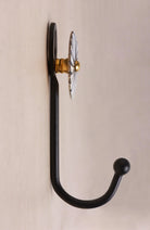 Hand-Painted Mother of Pearl Charm Wall Coat Hook — lifestyle view, G Decor
