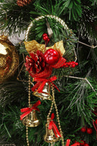 G Decor Christmas Decorations Gold Hanging Bells Christmas Ornament