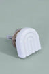 Happy Rainbow Pastel Ceramic Cabinet Knob — lifestyle view, G Decor