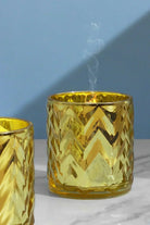 Mira Candle Co. Lime Basil and Citrus Soy Wax Pair — alternate view, G Decor