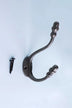 Heavy-Duty Antique Cast Iron Decorative Coat Hooks — close-up view, G Decor