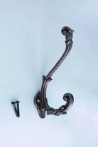 Heavy-Duty Antique Cast Iron Decorative Coat Hooks — lifestyle view, G Decor