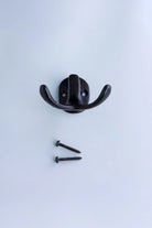 Heavy-Duty Traditional Black Cast Iron Coat Hooks - G Decor