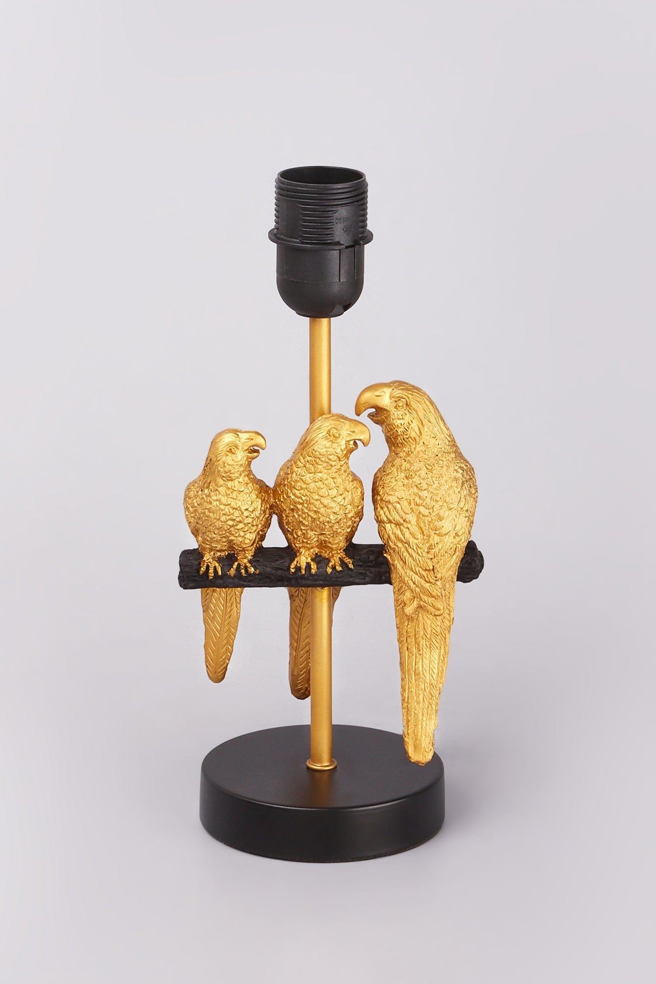 G Decor Lamps Gold Hestia Parrot Table Lamp