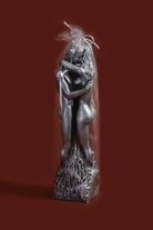 Infinita Intertwine Balance Sculptural Candle, Silver — view 6, G Decor