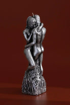 Infinita Intertwine Balance Sculptural Candle, Silver — view 5, G Decor