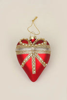 Large Glass Red Heart with Lock for Secret Notes and Small Gifts — view 5, G Decor