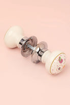 Little Garden Birds Ceramic Mortice Door Knobs Set – Handcrafted for Interior Doors with Chrome Base, Ideal for Kids’ Rooms & Nature Homes - G Decor