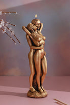 Lovers Embrace Romantic Bronze 3D Candle - G Decor