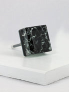 Maison Square Crystal Crackle Mirror Glass Pull Knobs - G Decor