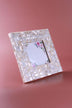 Marcelline Mother of Pearl Photo Frame in Soft Gold — close-up view, G Decor
