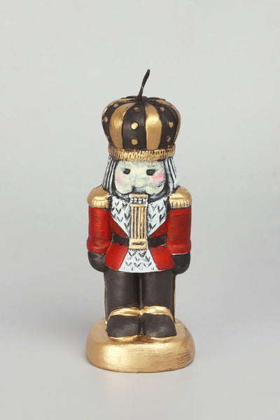 G Decor Candles & Candle Holders Red Nutcracker Soldier-Shaped Decorative Candle