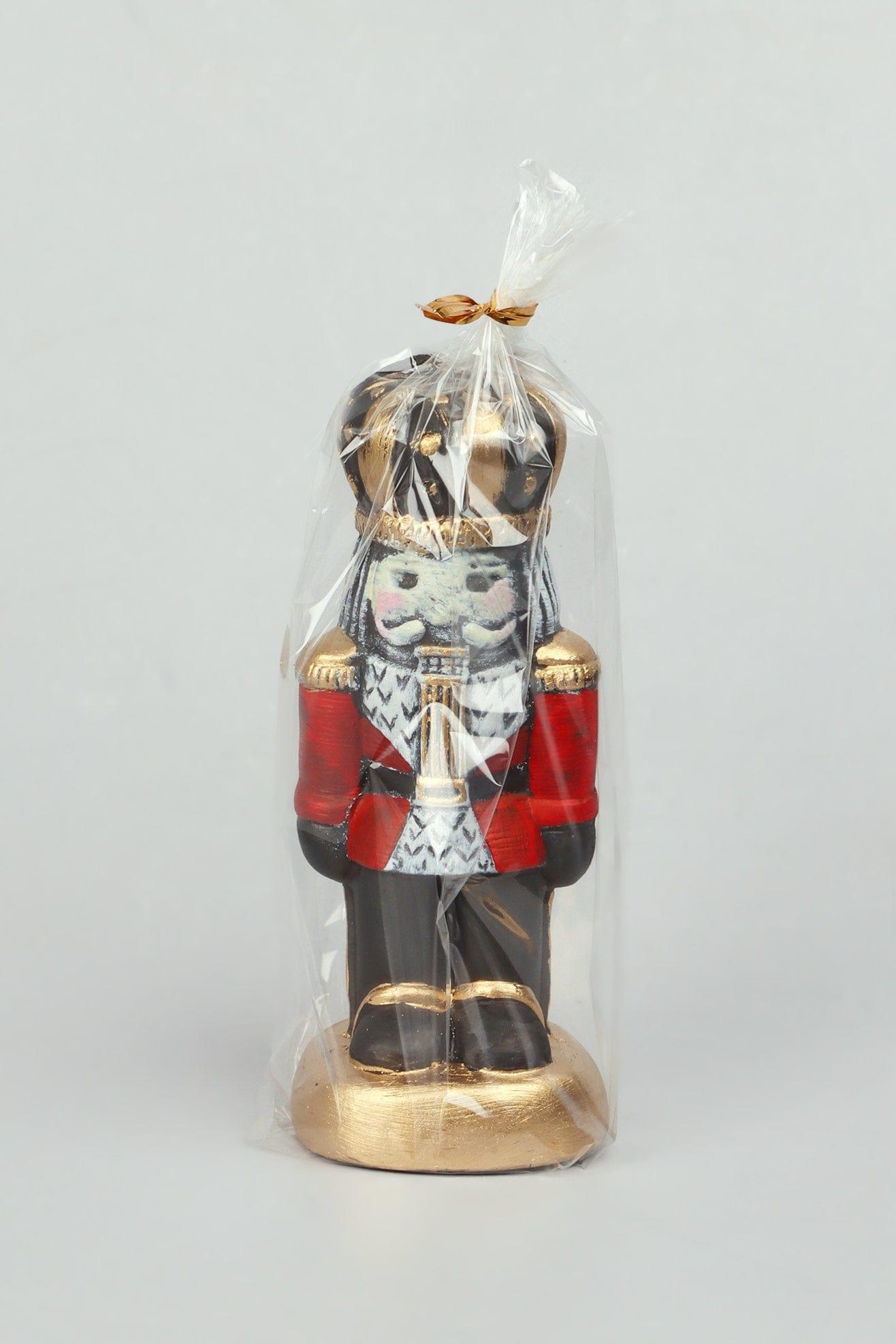 G Decor Candles & Candle Holders Red Nutcracker Soldier-Shaped Decorative Candle