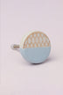 Oro Ceramic Cabinet Knob in Chic Finish — view 6, G Decor