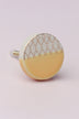 Oro Ceramic Cabinet Knob in Chic Finish — close-up view, G Decor