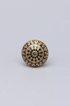 Palais Étoile Polished Brass Cabinet Knob — lifestyle view, G Decor